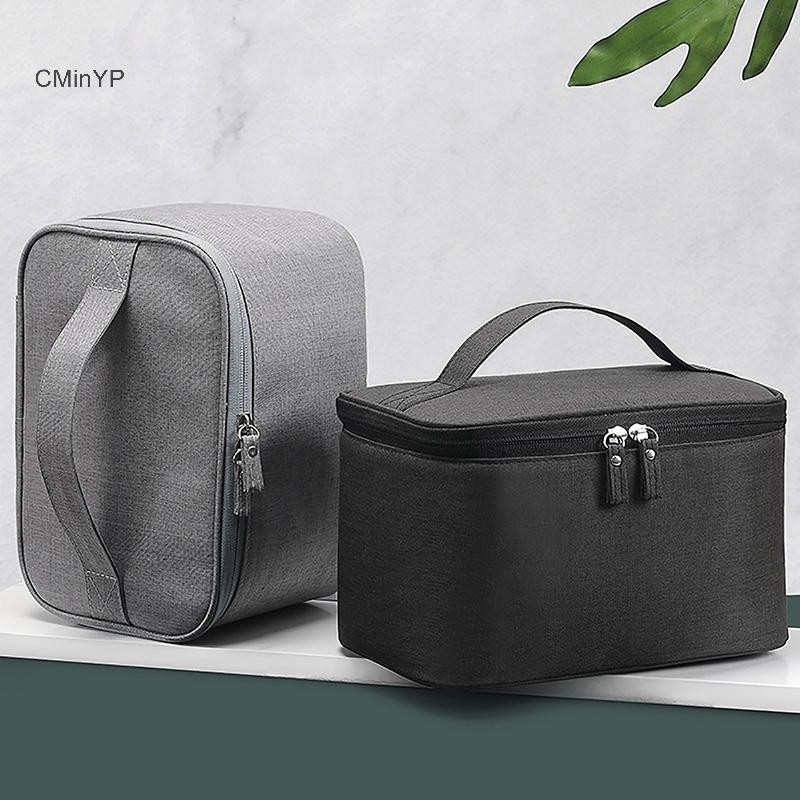 Cminyp 1 Chuyến Đi Công Sở Nam Túi Vệ Sinh Hai Lớp Dung Tích Lớn Túi Đựng Mỹ Phẩm Vải Oxford Túi Bảo Quản Túi Xách Di Động Vinh Quang