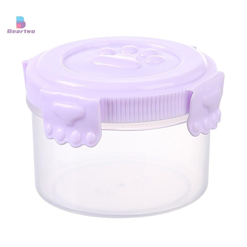< Beartwo > 1 Cái Hộp Đựng Nước Tương Bằng Nhựa Salad Hộp Đựng Gia Vị Cho Thịt Nướng Ngoài Trời Hộp Cơm Trưa Bento Phụ Kiện Đẹp