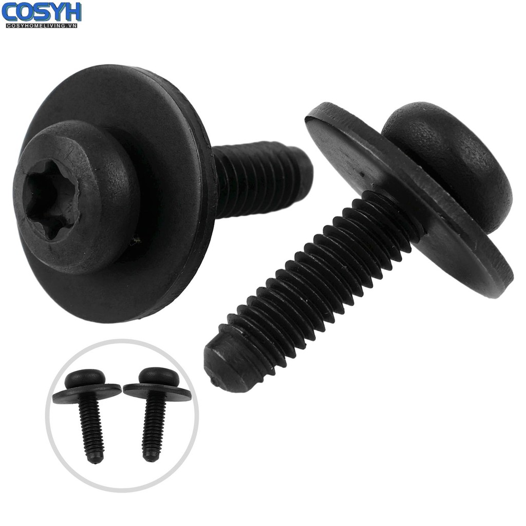 <cosyh>Headlight Bolt Screw T30 Fender Screw Car Clips Support Bolt Brand New