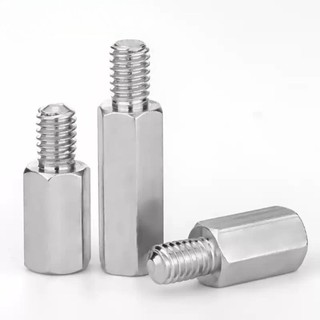 ((LXY) Trụ inox M2 / M2.5 / M3 / M4 ，chân inox Đực Cái, Cái Cái,Cọc inox đỡ  Ốc inox các loại  Đinh Ốc Lục Giác  Bằng Thép Không Gỉ Cách Ly Chuyên Dụng Cho Bo Mạch Chủ (-RM-VN-1)