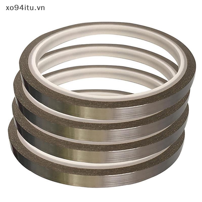Xoitu 1 Cuộn 4m Vợt Dẫn Băng Vợt Ẩn Tấm Chì Trọng Lượng Băng Tấm Heavier Miếng Dán Vợt Tennis Dẫn Tấm VN