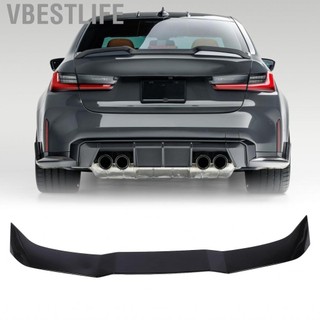 VBESTLIFE Cánh lướt gió phía sau cốp xe khí động học Kiểu dáng thời trang Nắp cánh đuôi được đánh bóng màu đen bóng nhiệt cho 3 4 Series G20 G22