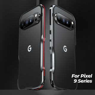 [JLK] Ốp Lưng Nhôm Cho Google Pixel 9 8 Pro XL Case 9 Pro XL Cover 9Pro Khung Kim Loại Chống Sốc Vỏ Điện Thoại