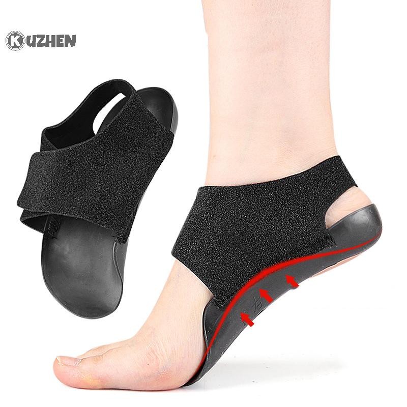 KUZHEN 1 Cặp Hỗ Trợ Vòm Tay Đệm Mềm Mại Đàn Hồi Gel Miếng Lót Vải Vòm Tất Để Bàn Chân Phẳng Giảm Đau Plantar Fasciitis Gót Chân HOT