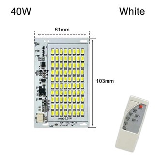 Bảng đèn LED JOYFULLIFE 1 chiếc, Bảng điều khiển nguồn sáng 25 / 40 / 60 / 100 / 250W độ sáng cao, Đèn trắng SMD5730 với bộ điều khiển từ xa Đèn pha điều khiển từ xa