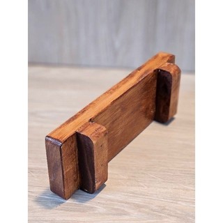 Đôn gỗ tự nhiên kê tượng dài 22cm - Phù hợp vật phẩm nhỏ