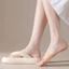 Tất đệm chân trước giày cao gót BORAGETE, Tất Cotton thông thường đến mắt cá chân, Tất thuyền màu trơn co giãn cao thoáng khí