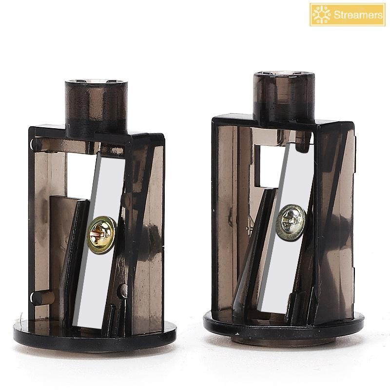 RUA 2 Chiếc Đa Năng Tự Động Đôi Lỗ Điện Bút Chì Mài Lưỡi Dự Phòng Văn Phòng Nhà Bút Chì Nghệ Thuật Vẽ Tiếp Liệu Mới