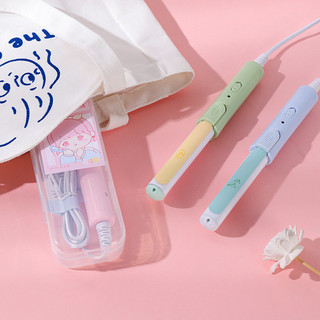 Máy uốn tóc mini Máy uốn tóc xoăn nhỏ gọn dễ thương