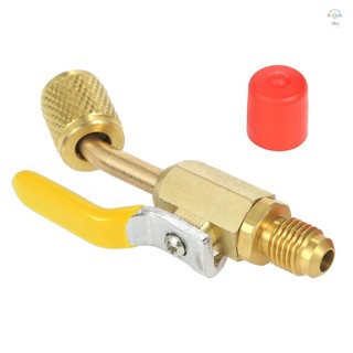 Chất Làm Lạnh 1 Màu Mã Hóa R410A R134A Van Tắt Cho AC HVAC Ống Sạc Lạnh
