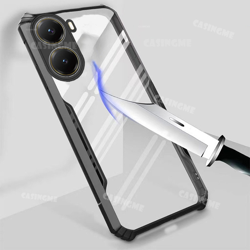 Poco X7 Pro 2025 Túi Khí Trong Suốt Vỏ Điện Thoại Cho POCO X7 Pro 5G X7Pro PocoX7Pro PocoX7 7XPro X 7 Pro 4G Silicon Trong Suốt Ốp lưng Acrylic Chống Sốc Ốp Lưng TPU Mềm