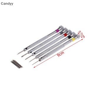 Bộ tuốc nơ vít chính xác NDY 5x đồng hồ trang sức thợ đồng hồ sửa chữa 5 đầu dự phòng N