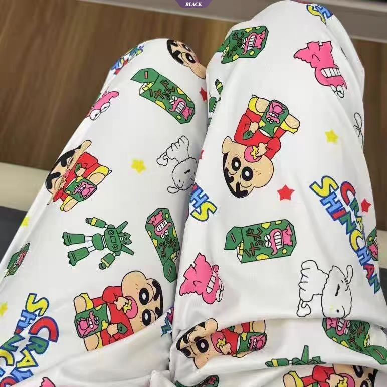 Robot Crayon Shin-chan In Đa Năng Pyjama Quần Xuân Thu Rời Quần Gia Đình [BL]
