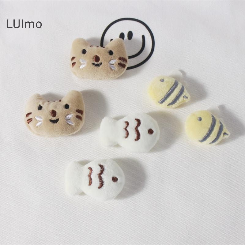 Luimo Hoạt Hình Dễ Thương Thổ Cẩm Cá Nhỏ Và Ong Thổ Cẩm Ba Lô Áo Len Huy Hiệu Chân Ba Lô Mặt Dây Chuyền Phụ Kiện Trang Trí SBS