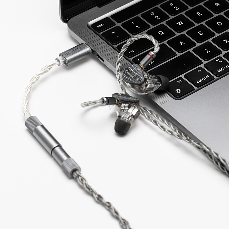 Moondrop ECHO-A / ECHO-B USB-C 3.5mm 4.4mm DAC di động cân bằng hoàn toàn / AMP 32Bit / 384kHz Giải mã Harware