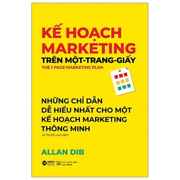 Sách - Kế Hoạch Marketing Trên Một Trang Giấy 159k (Tái Bản 2026)