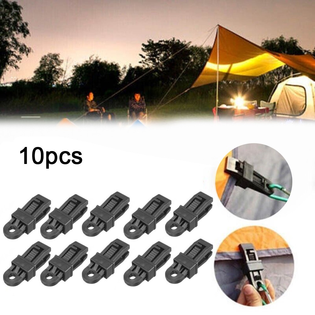 10 Chiếc Có Thể Điều Chỉnh Hạng Nặng Khóa Grip Cho Bạt Vải Có Thể Tái Sử Dụng Kẹp Kẹp