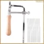 Nơ cưa có thể điều chỉnh chuyên nghiệp Tay cầm bằng gỗ Khung cưa trang sức Dụng cụ cầm tay Khung cưa thợ kim hoàn