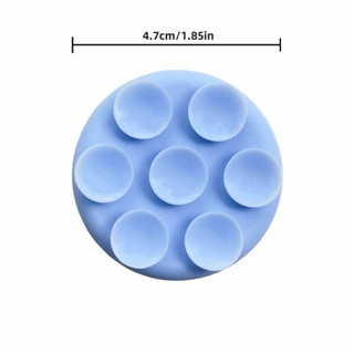 Giá đỡ nhẫn điện thoại PEASEE silicon tròn, đế hút hai mặt, ổ cắm bỏ túi