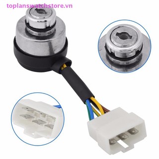 Toplanswatchstore 4 / 6 Dây Cách Máy Phát Điện Đánh Lửa Khởi Động Khóa Chìa Khóa Kết Hợp Cho 2-3KW 168F Và 5-8kw 188F Phụ Kiện Máy Phát Điện VN