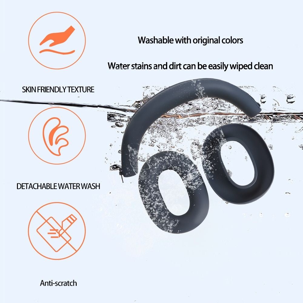 Bảo vệ tai nghe CATMALLER88, Vỏ tai nghe không dây chống trầy xước bằng silicon, Vỏ đệm tai mềm đa năng cho tai nghe Bluetooth WH-1000XM6