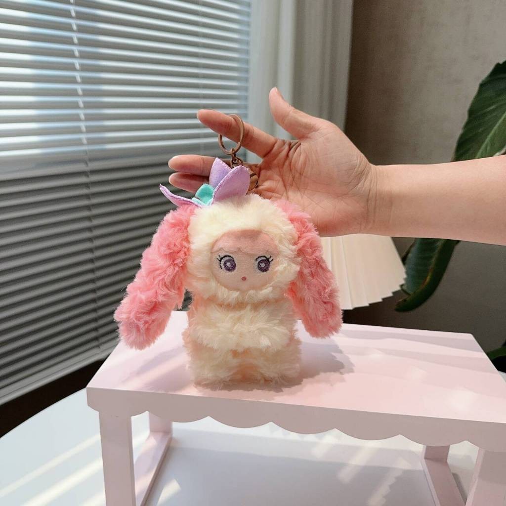 [ HÀNG MỚI VỀ ] Móc khóa gấu bông manchao dễ thương Gấu bông móc khoá cao cấp kích thước 9x13Cm