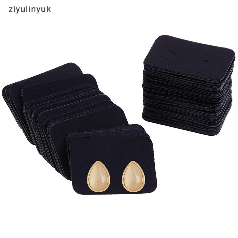 Ziyulinyuk 100x Trang Sức Bông Tai Khuyên Tai Hiển Thị Giá Đỡ Treo Thẻ Người Tổ Chức EN