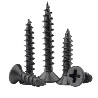((LXY)  (Thép Carbon Đen) Vít gỗ,Vít răng thưa bắn gỗ, vít bắt tắc kê đầu bằng M1 / M1.2 / M1.4 / M1.7 / M2 / M2.3 / M2.6 / M3 L: 3-30mm (RM-VN-1)