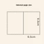 Album ảnh ROLY, 40 túi Sách thẻ thiết kế rỗng, Chất kết dính thẻ 3 Inch PVC