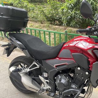 Vỏ bọc ghế xe máy Bảo vệ ghế đàn hồi bền Vỏ bảo vệ ghế thoải mái Vỏ đệm lưới 3D cho CB500x
