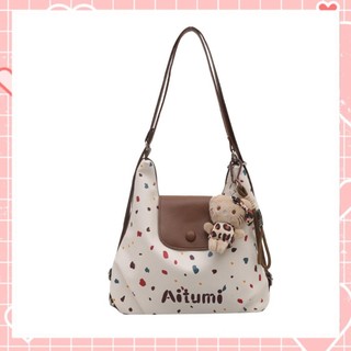 [ TẶNG CHARM] Túi đeo chéo nữ thời trang họa tiết chấm bi ATUMII Liistore K288