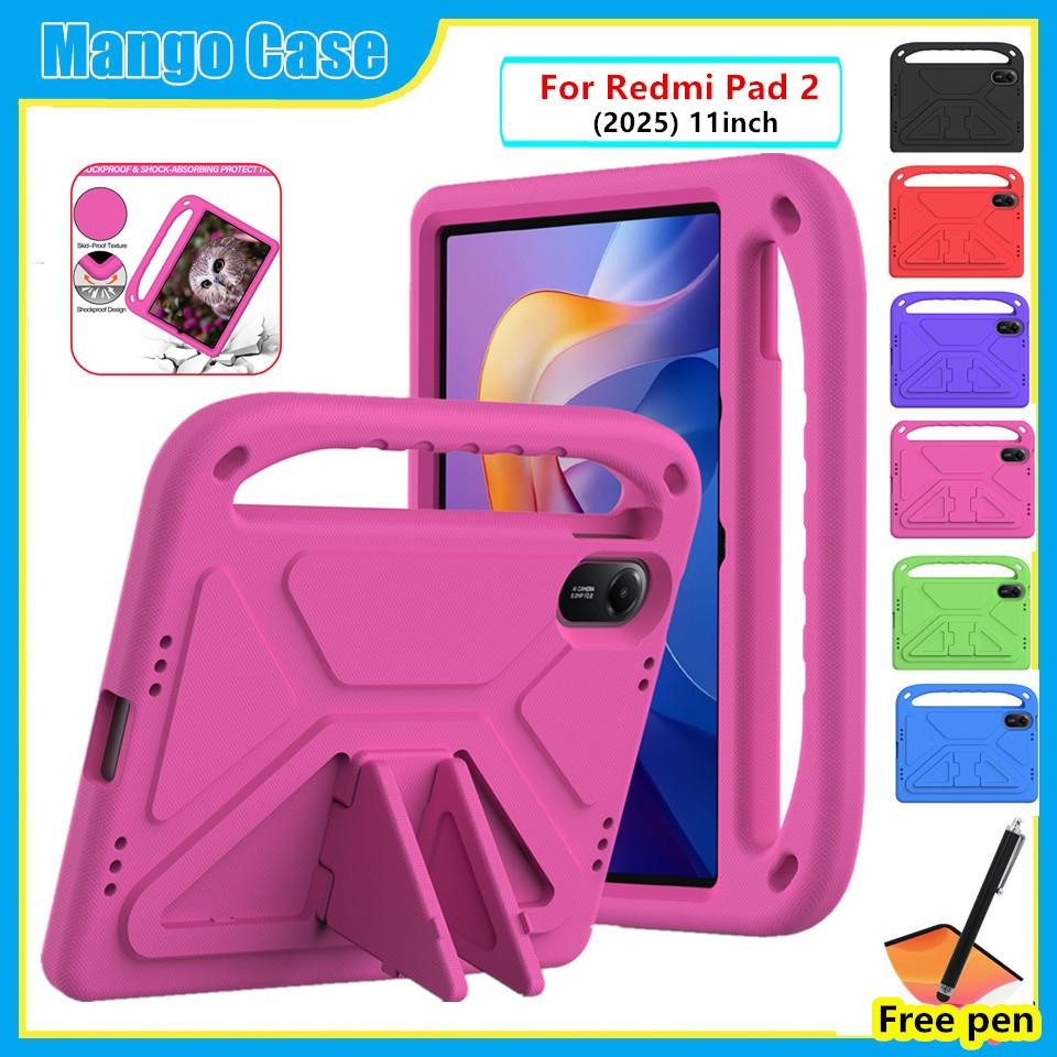 Ốp Lưng Cho Redmi Pad 2 11inch 2025 Vỏ Trẻ Em An Toàn Trẻ Em Máy Tính Bảng Bảo Vệ Chất Liệu Bọt Chống Sốc Vỏ An Toàn Và Chống Rơi