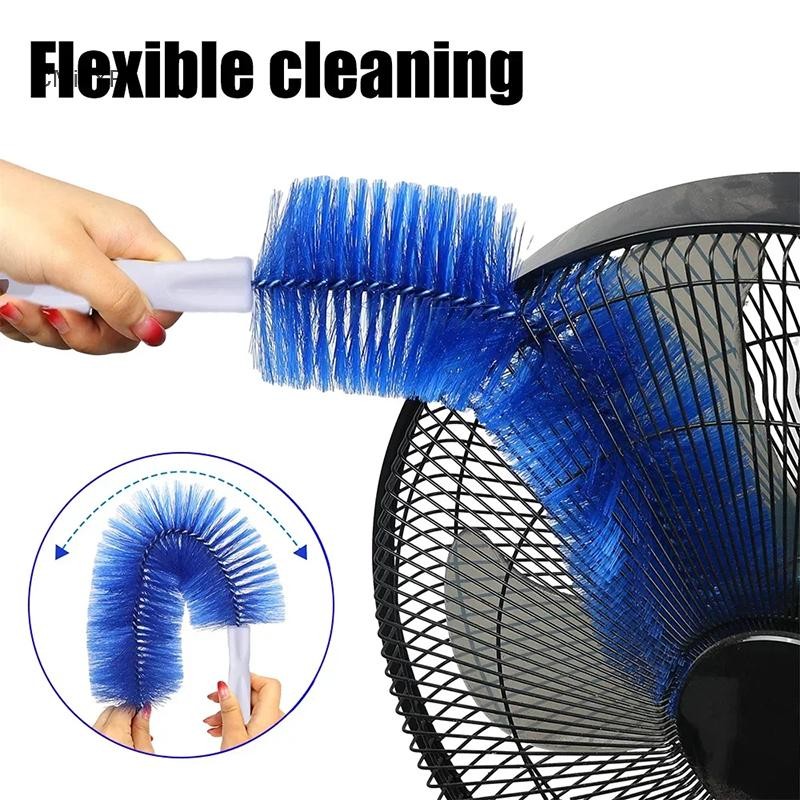 Bàn chải quạt CMinYP Có thể uốn cong Microfibre Duster Máy lau bụi gia dụng Bàn chải làm sạch cho máy điều hòa không khí Nội thất Màn trập Xe làm sạch vinh quang