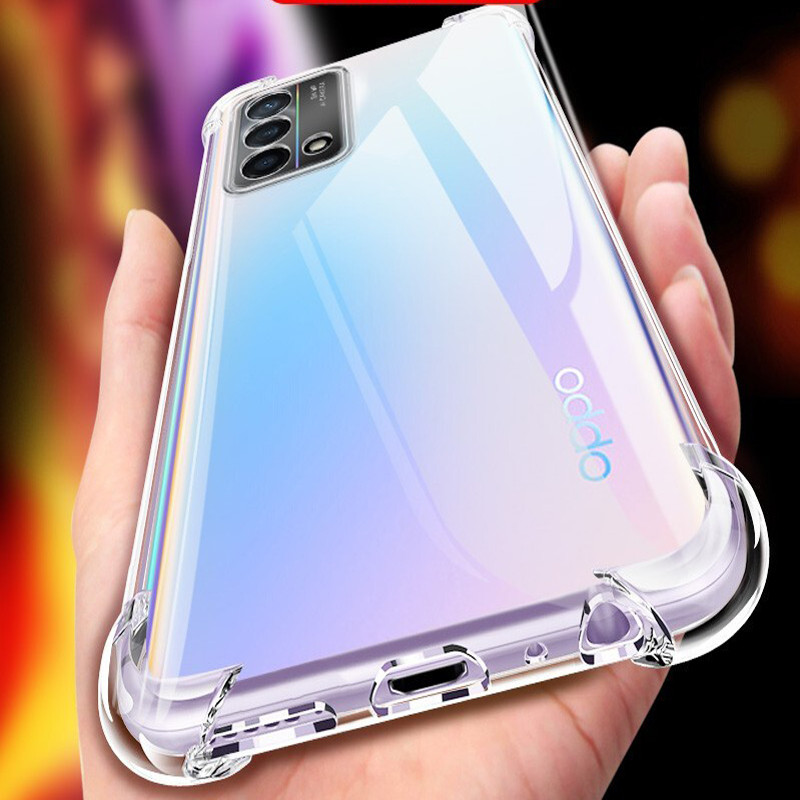 Thích hợp cho OPPO K1 K3 K5 K7 K9 K10 K11 K12 X S Pro Plus Vỏ Điện Thoại Silicon Bao Gồm Tất Cả Túi Khí Chống Sốc Vỏ Mềm Trong Suốt Nam Nữ Vỏ Điện Thoại