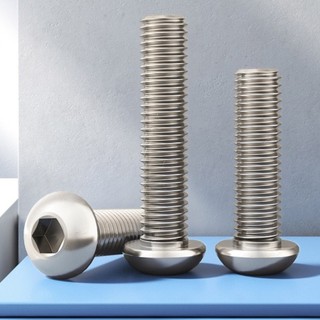 ((LXY) 10.9 Ốc vít Mạ niken, Bulong lục giác đầu dù，Dùng Lục M6 / M8 / M10 / M12 * L: 8-100mm (RM-VN-1)