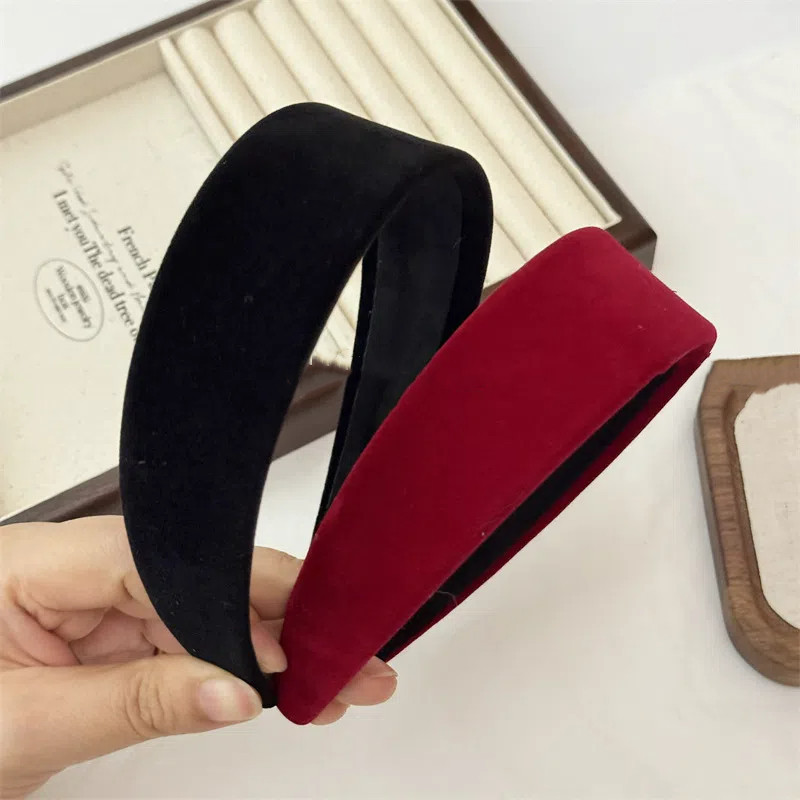 Vòng buộc tóc nhung cổ điển đơn giản