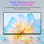 GOOJODOQ Màn hình mở rộng  Màn hình 14 / 15.6 / 16 / 18.5 inch Màn hình IPS góc rộng 1080P FHD Hình ảnh sống động Siêu mỏng & Thiết kế di động — ảnh 6