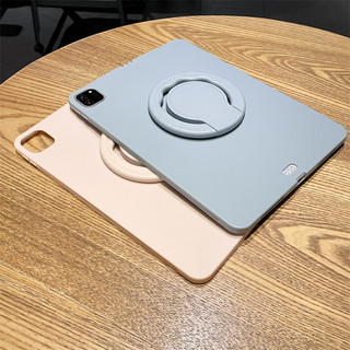 Ốp điện thoại TPU mềm bằng silicon cho iPad Mini A17 Pro 8.3 "Mini 2024 Mini7 6 Air 5 4 3 2 1 10th 10.9 10.2 9th 8th 7th 9.7 6th 5th Pro 11 Giá đỡ xoay Vỏ máy tính bảng chống rơi