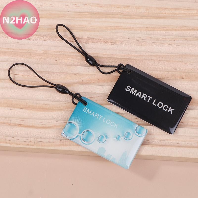 N2hao 10 Chiếc 13.56Mhz Thẻ IC Tuya TTlock BLE Điện Tử Khóa Cửa Thông Minh Thẻ Kỹ Thuật Số Khóa Vân Tay Thông Minh Mở Khóa Thẻ RFID Nhỏ n
