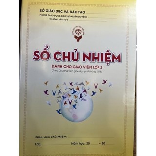 Sổ Chủ Nhiệm lớp 1,2 và 3,4,5 TT28/2020.