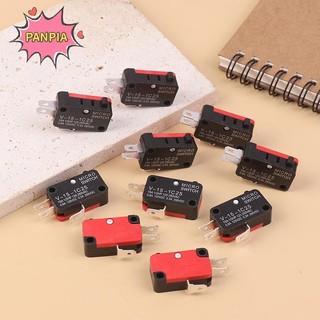 Pnpia 10 Chiếc Micro V-15-1C25 Silver Point V-15-1C25 Lò Vi Sóng Đồng Tiếp Xúc Xúc Xúc Phạm Vi Microswitch Boutique