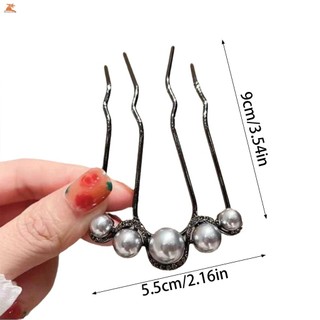 Kẹp Tóc Hình Chữ U Cho Nữ Với Thiết Kế Ngọc Trai và DIY Phụ Kiện Tạo Kiểu Tóc