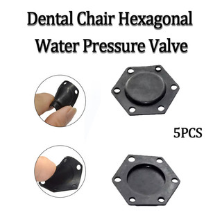 5 Chiếc Ghế Nha Khoa Lục Giác Van Áp Lực Nước Màng Đơn Liên Kết Van Màng Nước Vật Liệu Nha Khoa