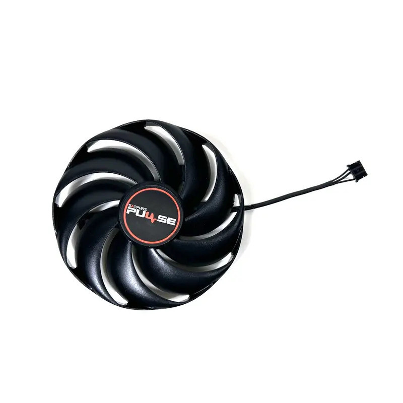 90MM CF9010H12D FDC10H12D9-C 85MM 4PIN Radeon RX6600 XT GPU QUẠT Cho Sapphire RX 6500 RX 6600XT 8G D6 Phiên Bản Bạch Kim Làm Mát