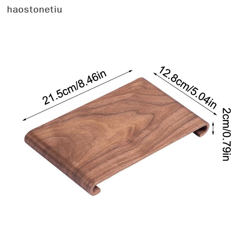 HA Phong Cách Retro Quả óc chó Khay Trà Xà Phòng Gỗ Thơm Nến Bảo Quản Hộ Gia Đình Để Bàn Hộp Bảo Quản Tấm Trang Trí n