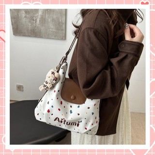 [ TẶNG CHARM] Túi đeo chéo nữ thời trang họa tiết chấm bi ATUMII Liistore K288