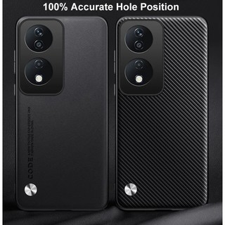 Ốp Cho Honor X7b X7a X7 Vỏ Da PU Mờ Sang Trọng Chống Sốc