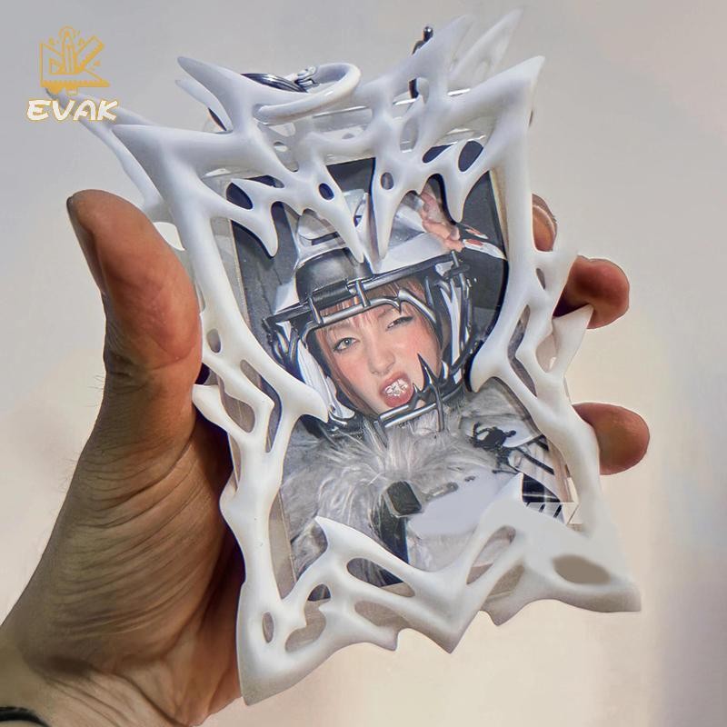 Alittlesetrtu Thẩm Mỹ 3D Trong Suốt Photocard Giá Đỡ Kpop Thẻ Bảo Vệ Nhỏ Thẻ Hiển Thị Cảm Giác Cao Cấp Bao VN