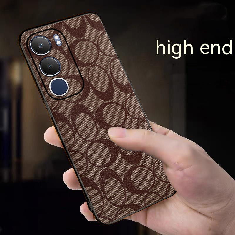 Ốp Lưng Cho Vivo Y19S Y29 Y300 Da Thời Trang Sang Trọng TPU Mềm Cạnh Chống Rơi Vỏ Điện Thoại