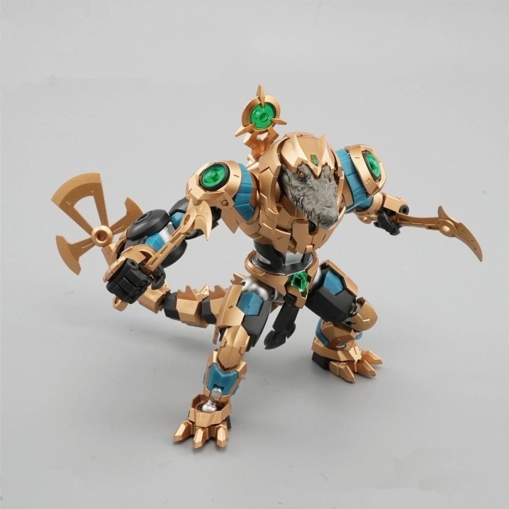 [BTF] Đội Thợ Săn Mo Qi KEMO Đội Thợ Săn Sobek Đội Thợ Săn cá sấu No.57 Mô hình lắp ráp 1/24 Guochuang Mecha GH52